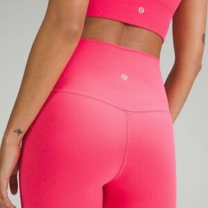 Lululemon Flow Y Bra + Align Legging Lip Gloss Set